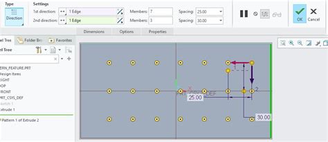 Creo Tutorial for Patterns Direction 的图像结果