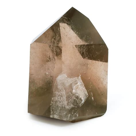 Phantom Smoky Quartz Crystal - The Fossil Cartel