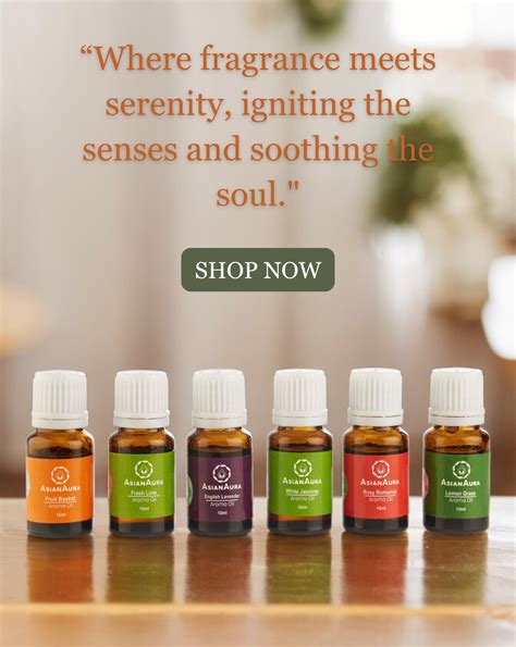Asian Aura | Premium Aroma Oils for Diffusers & Candles