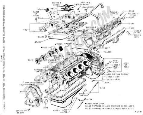 V8 Engine Parts Diagram