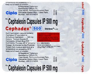 Cephadex 500 Capsule: Uses, Side Effects, Price & Substitutes