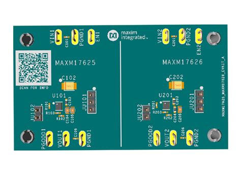 MAXM17625/MAXM17626 Evaluation Kits - Analog Devices / Maxim Integrated ...