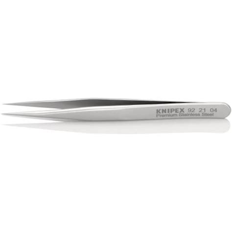 92 21 04 Knipex | Knipex 90 mm, Stainless Steel, Smooth, Tweezer | 247 ...
