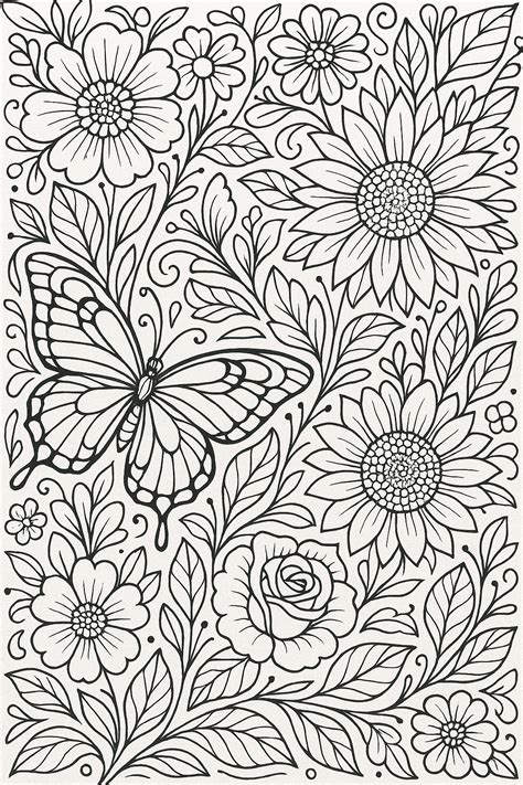 Bold, Weird, and Relaxing Adult Coloring Pages – Free & Printable! | Printable adult coloring ...