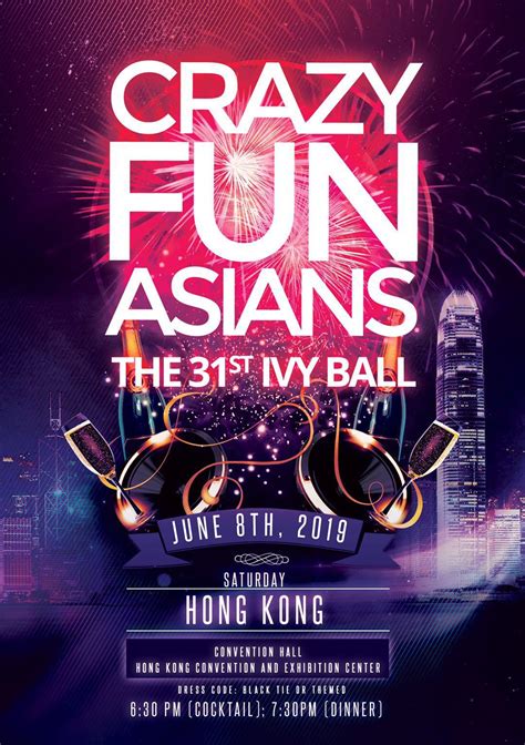 Penn Club of Hong Kong - Ivy Ball 2019—Crazy Fun Asians