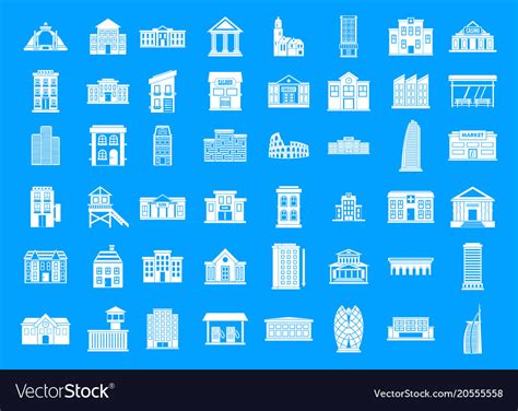 Building Icon Blue 的图像结果