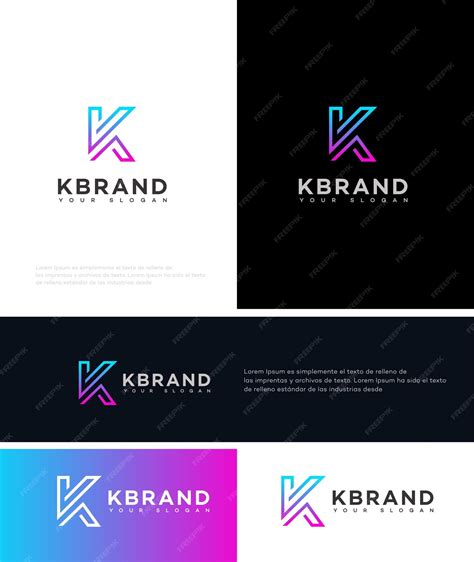 K letter logo icon brand identity sign k letter symbol template | Premium Vector