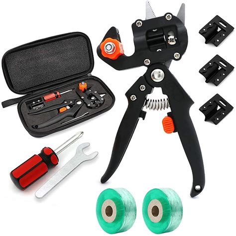 Buy Grafting Tool Kit Garden Fruit Tree Grafting Shears, Garden Pruner ...