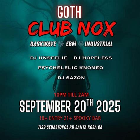 Club Nox, Sazón Authentic Peruvian Cuisine, Santa Rosa, 20 September to ...