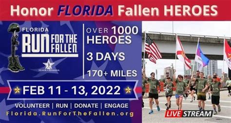 2nd Annual Florida Run For The Fallen, Florida Vietnam Memorial ...