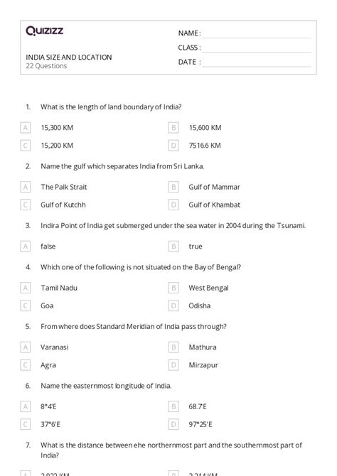 50+ Comparing Size worksheets for 8th Class on Quizizz | Free & Printable
