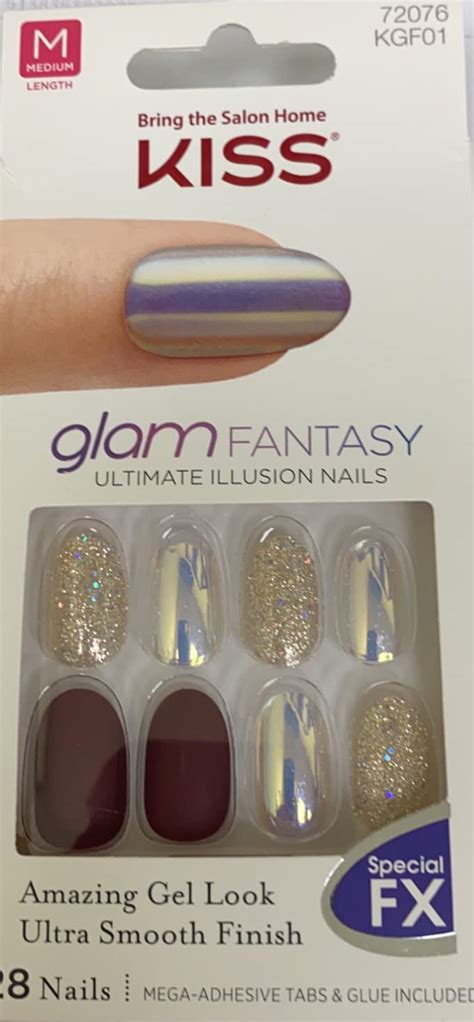 Buy KISS GLAM FANTASY SPECIAL FX NAILS BY KISS ââ‚¬â€œ TAN LINES (KGF01 ...
