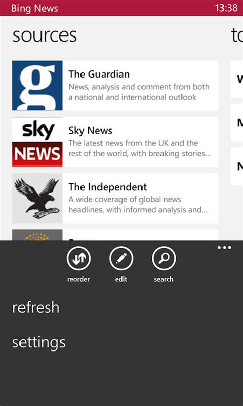 Bing News Top Stories 的图像结果