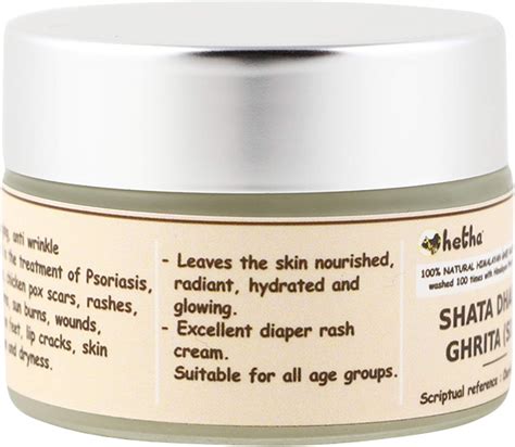 Hetha Organics Shata Dhauta Ghrita Preservative Free India | Ubuy