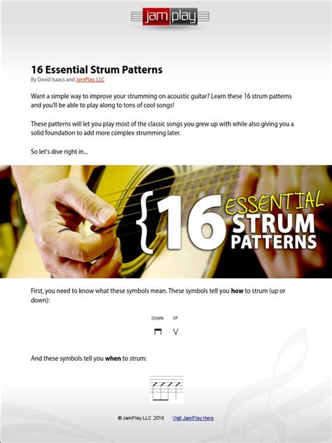 Strum Patterns 的图像结果