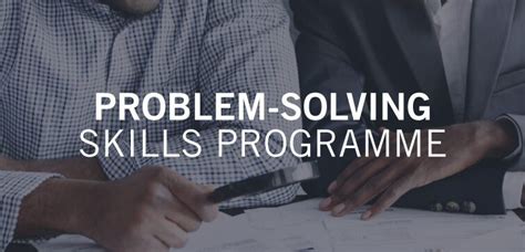 Image result for Problem Solving Skills Course