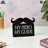 My Hero My Guide Showpiece | Father’s Day Gift, Birthday Gift for Dad ...