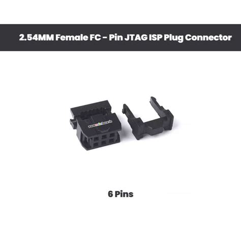 Buy 2.54MM Female FC - Pin JTAG ISP Plug Connector | Makerbazar