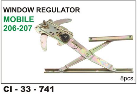 Car International Window Regulator (Manual) Tata Mobile Left CI-741L ...