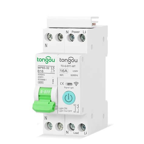 TUYA MCB WIFI Smart-Circuit Breaker & Metering 1P India | Ubuy