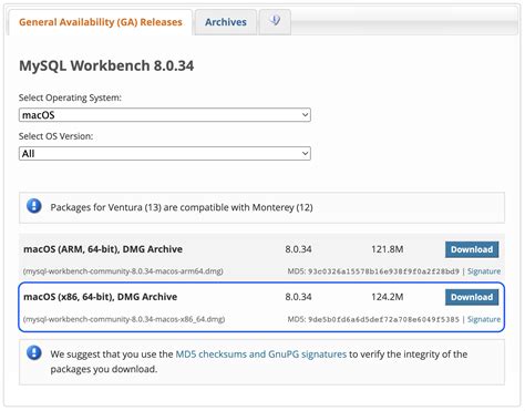 Image result for How to Download MySQL Workbench for Mac
