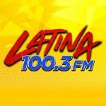 Latina 100.3 listen live