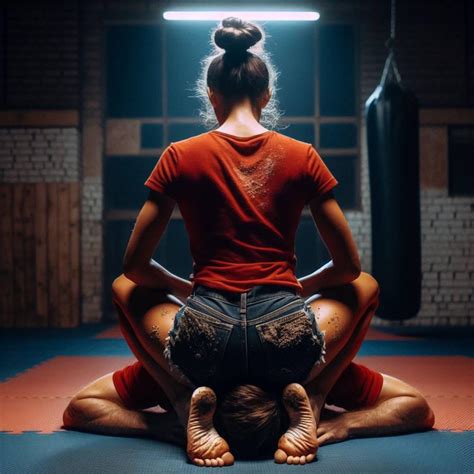 Red Shirt Facesitting (and AI creation by naboot21) : r/nonnudefacesitting