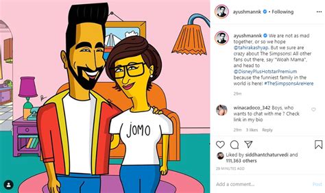 Ayushmann, Tahira turn Simpsons, say 'We are not as mad together, or so ...