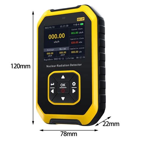 Probots ProMax GC-01 Geiger Counter Nuclear Radiation Detector Buy ...