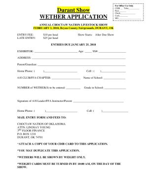 Fillable Online Application for Duplicate CDIB card - Choctaw Nation ...