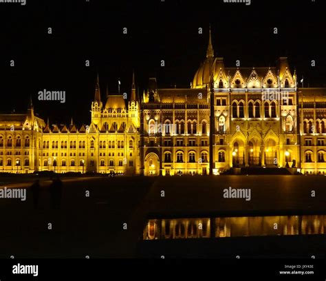 night scenery in Budapest, the capital city of Hungary Stock Photo - Alamy