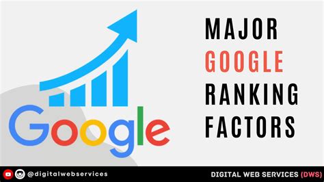 Major Google Ranking Factors 2026 | SEO Ranking Factors