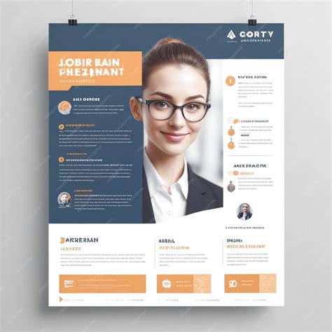 Job hiring poster design template | Premium AI-generated image
