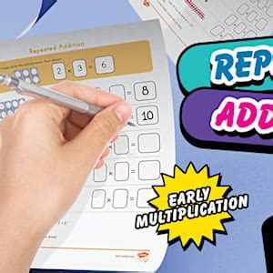 Relating Repeated Addition to Multiplication Worksheet