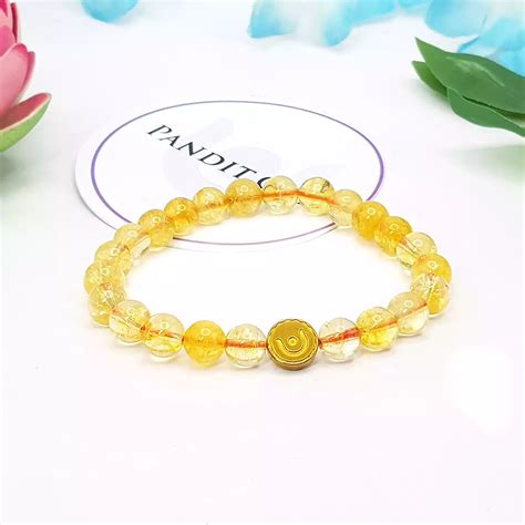 Yellow Citrine Bracelet: For Good Health and Fortune