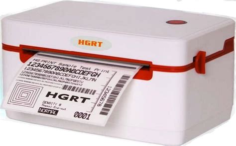 HGRT Shipping Label thermal Printer HG42C, 4"×6", 203 DPI, Speed: 150MM ...