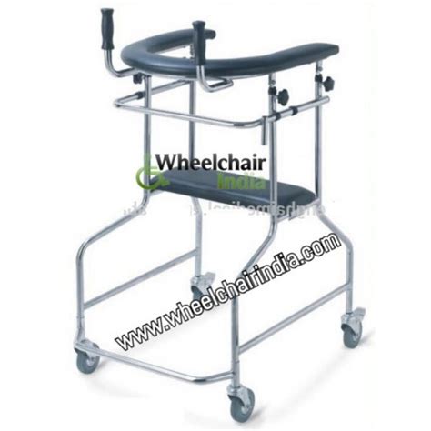 Lightweight Aluminum Folding Adjustable Standing Walker For Adults ...