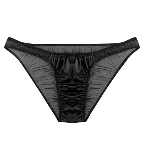 Buy Mens Sexy Lingerie Transparent Sheer Mesh Thong Tanga Underwear ...