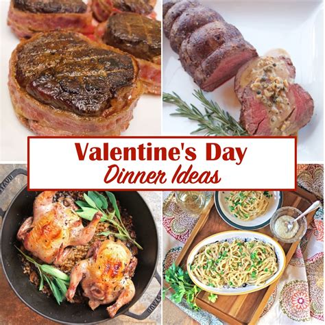 Sample Of Valentines Dinner