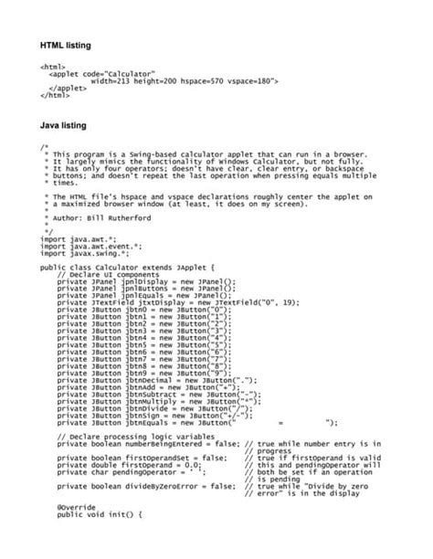 Image result for Calculator Application Java