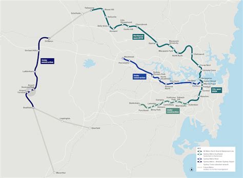 Sydney Metro Map 2026 : Know How to Use Sydney Metro Map to find ...