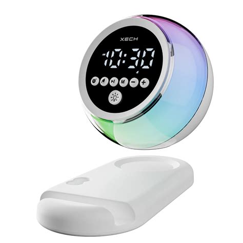 Alarm Clock for Students and Heavy Sleepers, Clock Speaker with RGB ...