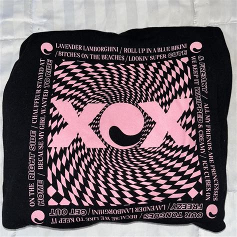 official merch hoodie from charli xcx’s 2019 charli... | Depop