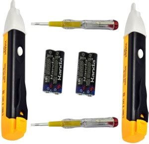 DUMDAAR 2pc Voltage Alert 1AC-D 90-1000VAC and 2pc 2in1 Electric Tester ...