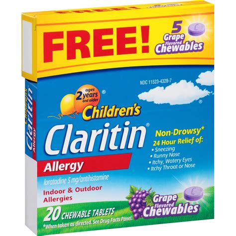 Claritin 24 Hour Non-Drowsy Allergy Relief, 10 count - Walmart.com