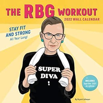 RBG Workout 2022 Wall Calendar : Chronicle Books: Amazon.in: Books