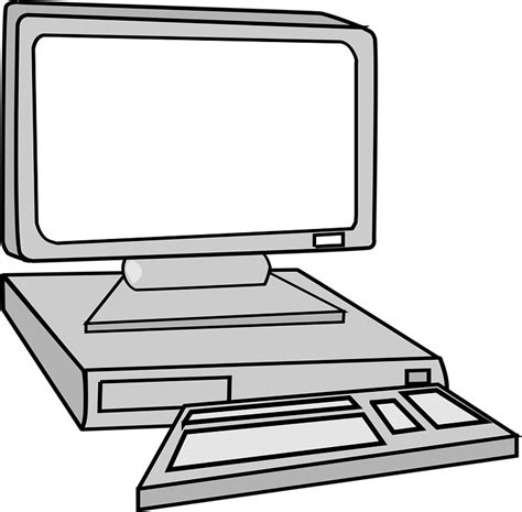 Computer Room Clip Art Black White 的图像结果