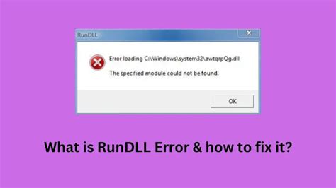 Image result for Rundll32.exe Error Fix