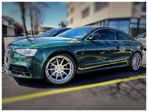 Audi RS5 British Racing Green | Audi rs5, British racing green, Racing ...