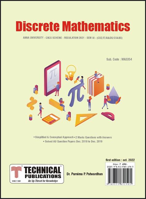 Amazon.in: Buy DISCRETE Mathematics for BE Anna University R21CBCS (III ...